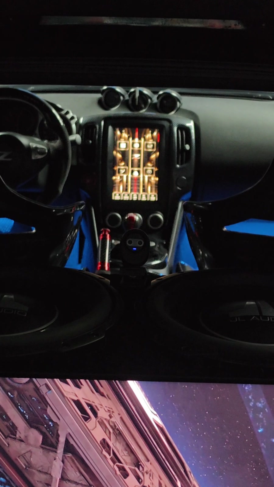 Stealth Lite installed in ThatBlack370’s center console